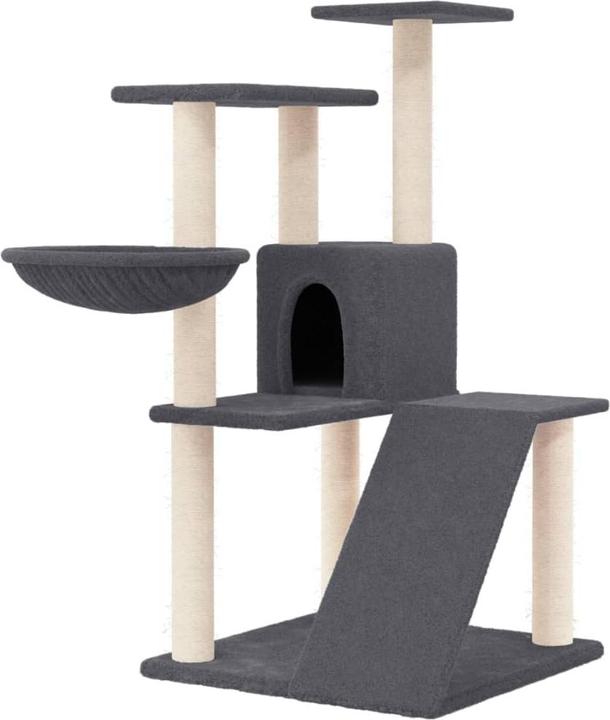 Immagine prodotto vidaXL Tiragraffi per gatti (94 cm, Grigio scuro)