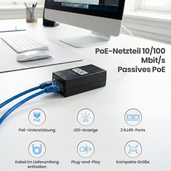 Produktbild Extralink EX.14169 power adapter/inverter Indoor Black (24 W)