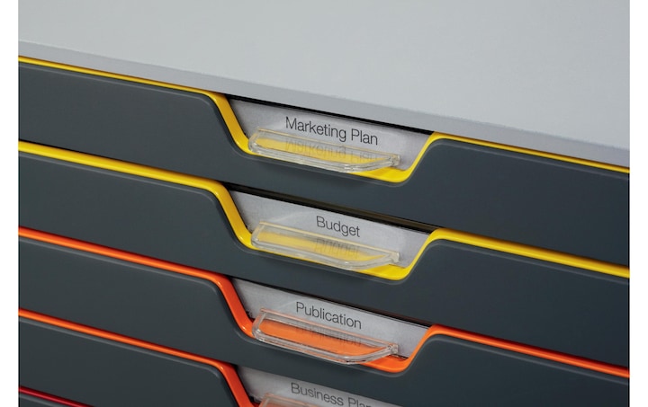 Actual product image Durable Drawer cabinet Varicolor 7 (A4)