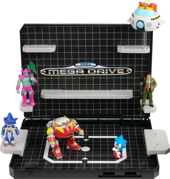 Produktbild Wilder Toys Sonic the Hedgehog - Supervillain Bundle - Sonic 1 - Mega Drive Consoles Stars