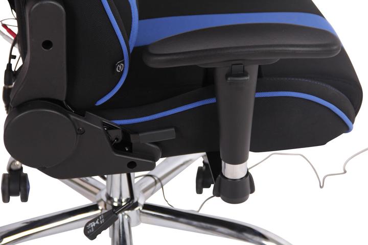 Actual product image CLP Limit XM office chair fabric, black/blue