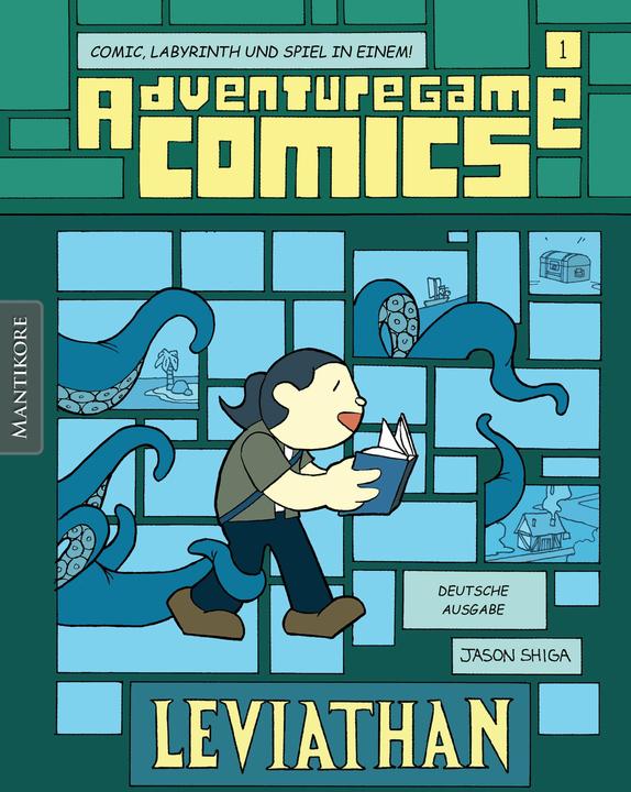 Actual product image Adventuregame Comics 1 (German, Jason Shiga, 2025)