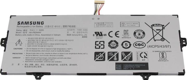 Samsung BA4300391B (4 cubicles, 3535 mAh)