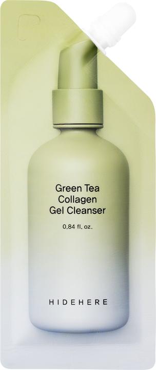 Hidehere Gel nettoyant au collagène Green Tea 25ml (Gel nettoyant, 25 ml)