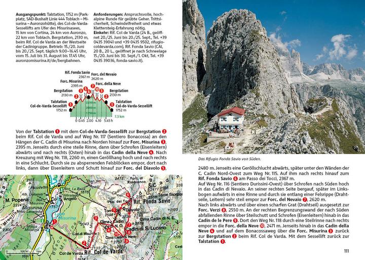 Nutritional values and ingredients Dolomiten 6 - Rund um Cortina d’Ampezzo (German, Franz Hauleitner, 2023)