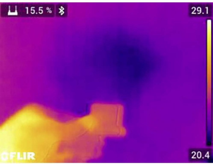Actual product image Flir MR277 Hygrometer/Psychrometer Indoor Electronic psychrometer