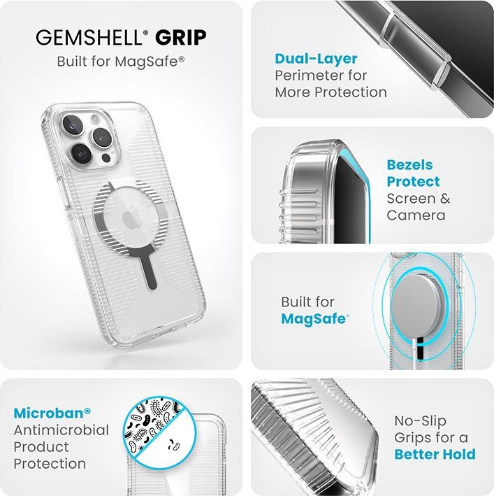 Produktbild speck Transparente Schutzhulle fur iPhone 15 Pro Max (Apple iPhone 15 Pro Max)