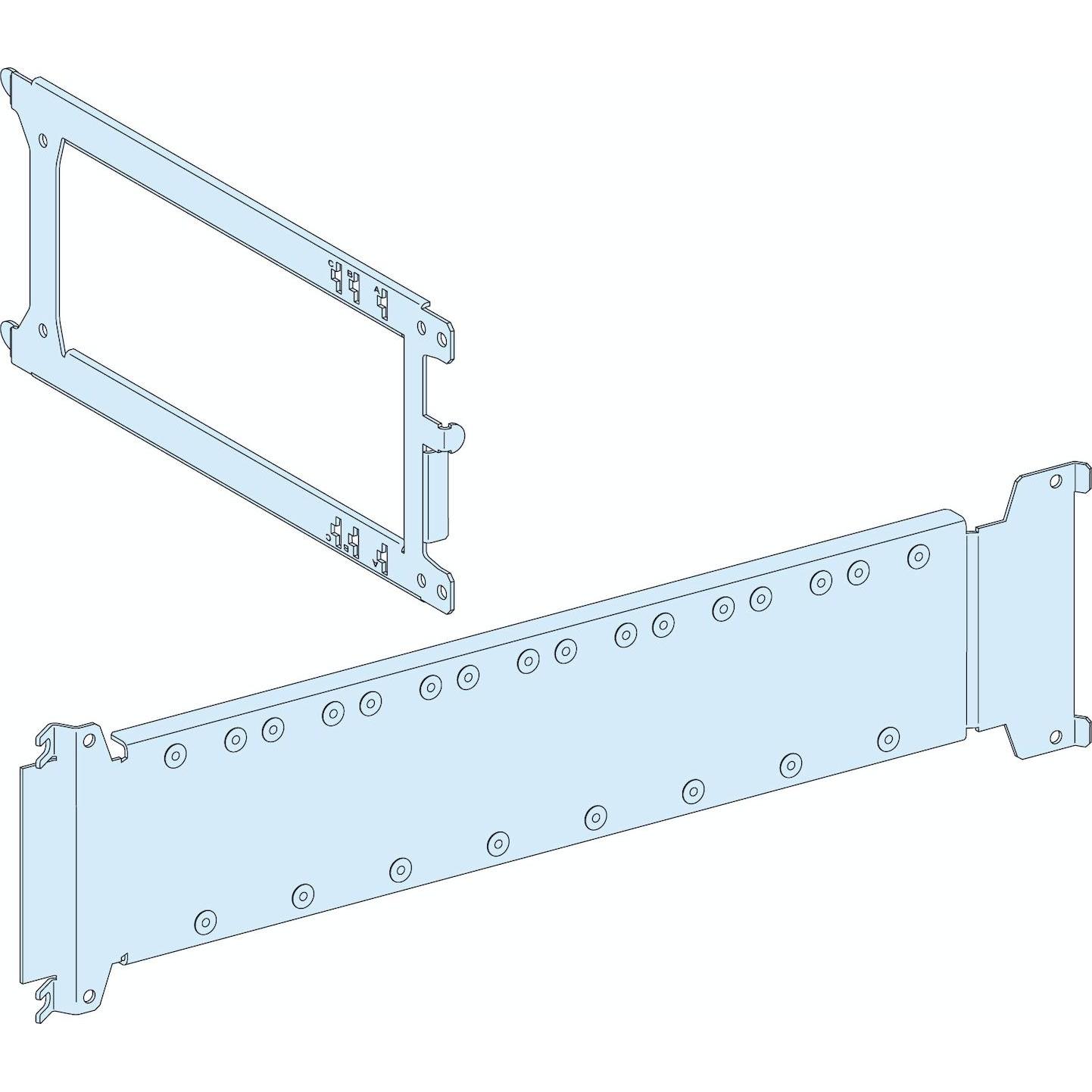 Schneider Electric, Verteilerschrank Zubehör, Montageplatte ISFT100 LVS03554