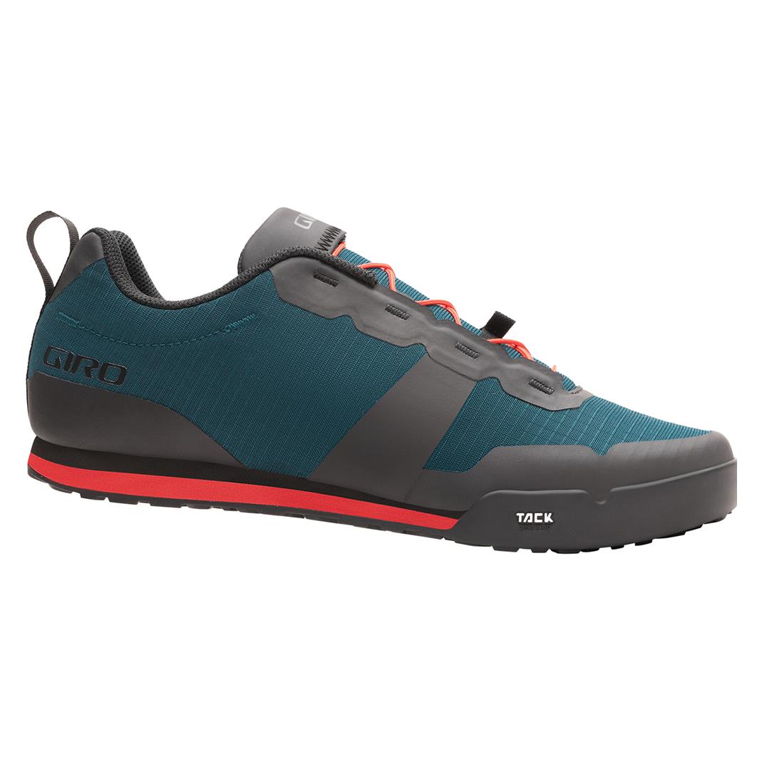 Giro, Herren, Veloschuhe, Tracker Fl Shoe (48), Blau, Rot