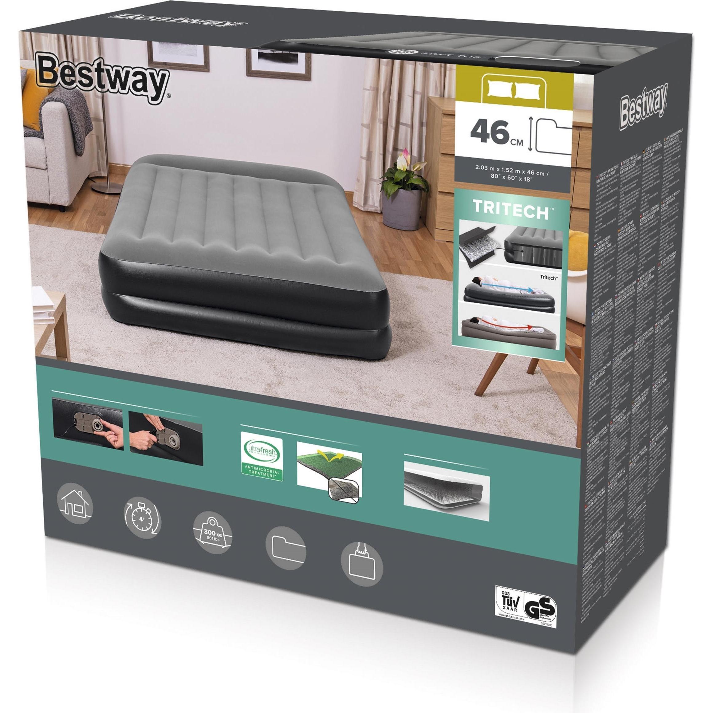 Thumbnail - Bestway, Luftbett, Tritech Airbed Queen (150 x 200 cm)