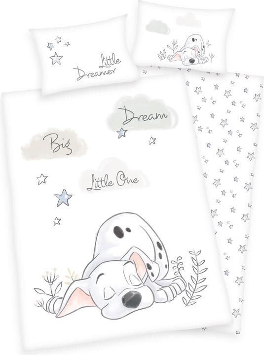 Actual product image Herding Baby bedding 101 Dalmatians (100 x 135 cm, 40 x 60 cm)