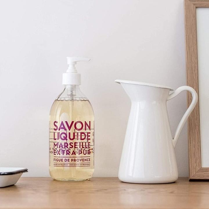Actual product image La Compagnie de Provence Provence Liquid Soap Fig with Sweet Fruity Notes 495ml (Liquid soap, 495 ml)