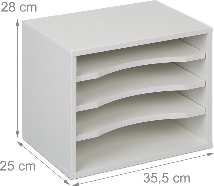 Actual product image Relaxdays Dokumentenablage (A4)