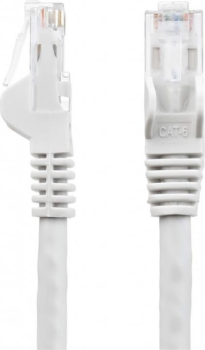 Actual product image StarTech 0.5M WHITE CAT6 PATCH CABLE (UTP, CAT6, 0.50 m)