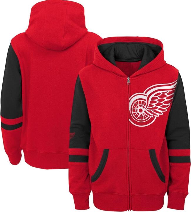 Produktbild Outerstuff NHL YTH-Kapuzenpullover mit durchgehendem Reissverschluss (Tampa Bay, 24 M)