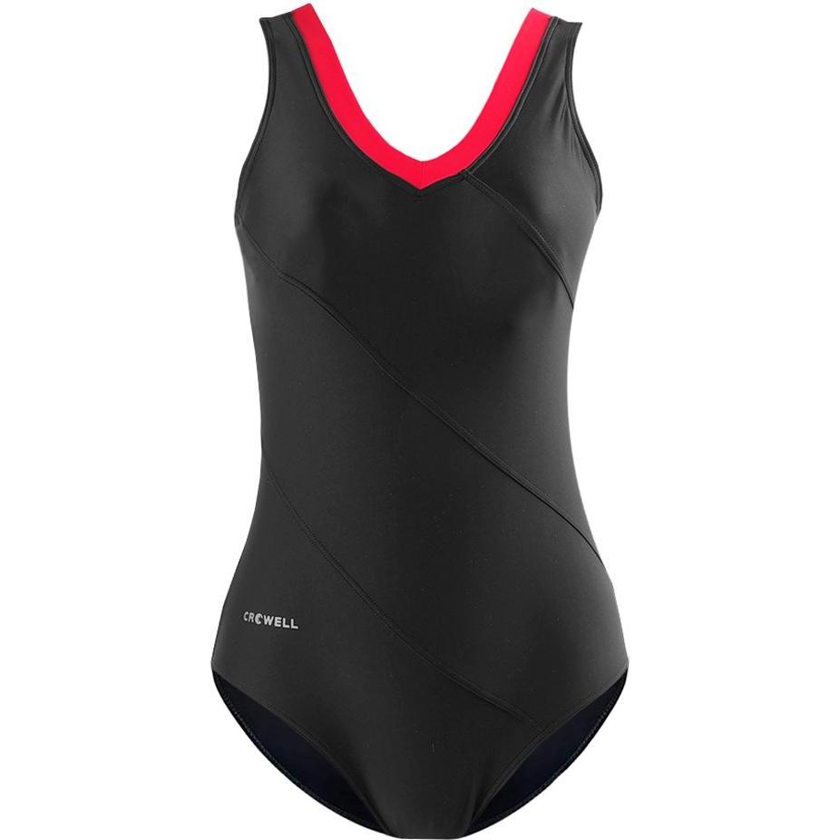 Thumbnail - No Name, Damen, Badeanzug, Damen Badeanzug Crowell Angie col.01 schwarz-rot 40, Rot, Schwarz, (40)