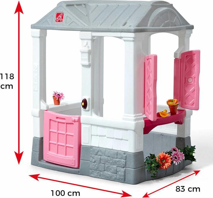 Produktbild Step2 Kinderspielhaus Step 2 Courtyard Cottage 118 x 100 x 83 cm