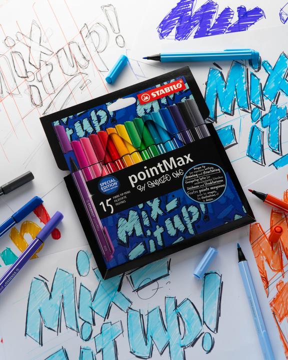 Produktbild STABILO Pointmax Snooze 15er Etui (Mehrfarbig, 15 x)