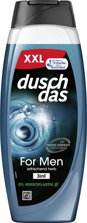 duschdas 3-in-1 Duschgel & Shampoo für Männer XXL mit frischer Energie (450 ml)