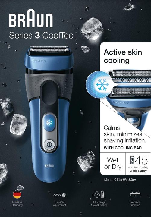 Actual product image Braun Cooltec
