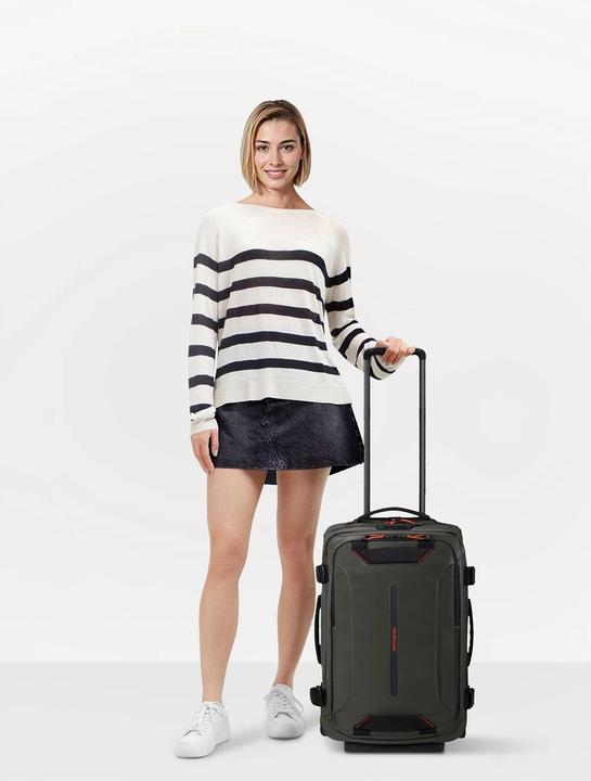 Produktbild Samsonite reistas met wielen - Ecodiver Duffle/Wh 55/20 L 35Cm (Handbagage) Climbing Ivy (40 l)