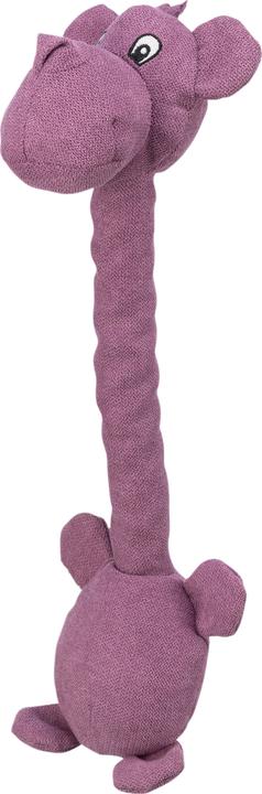 Produktbild Trixie Hunde-Spielzeug Nilpferd, 50 cm, Pink (Kauspielzeug Hund)