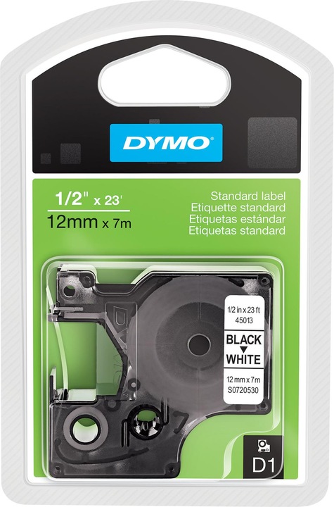 Produktbild Dymo S0720530 (1.20 cm, Schwarz, Weiss)