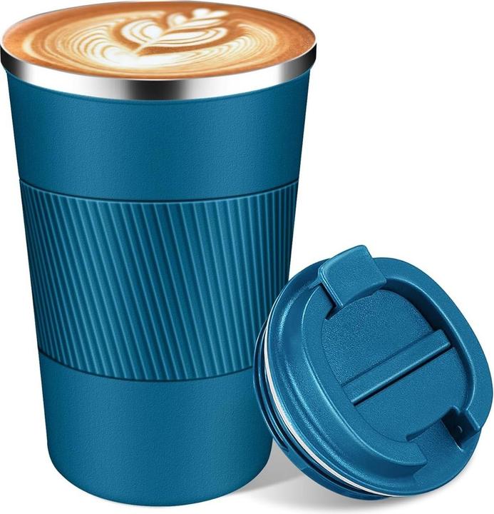 Image du produit ASMI Edelstahl Kaffeebecher, Thermobecher, Auto-Tumbler-Becher, 500ml (0.50 l)