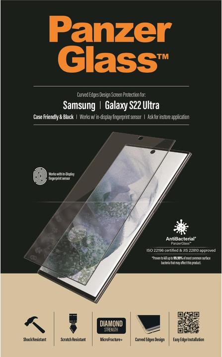 Immagine prodotto PanzerGlass Caso amichevole (1 Pezzo/i, Samsung Galaxy S22 Ultra)
