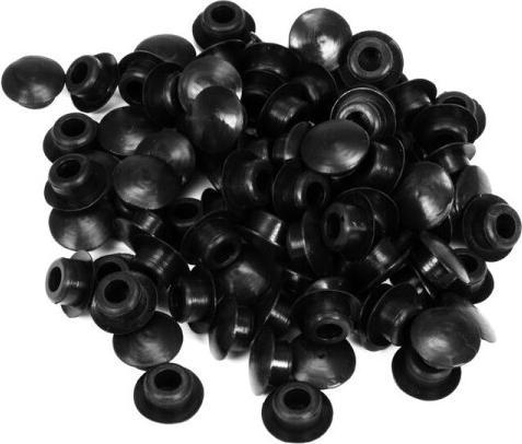 Actual product image Accessory Cap silicone 8,5mm bw (100pcs)