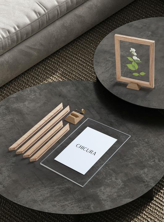 Image du produit ChiCura Linia Frame - A5 - Oak Incl. Frame Stand (A5)