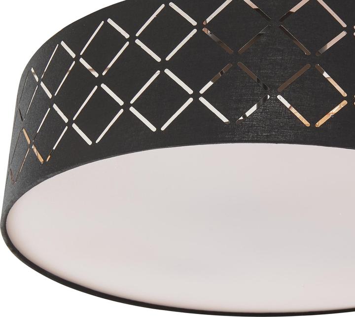 Produktbild Lux.Pro Deckenleuchte Bay Schwarz/Weiss (E27)