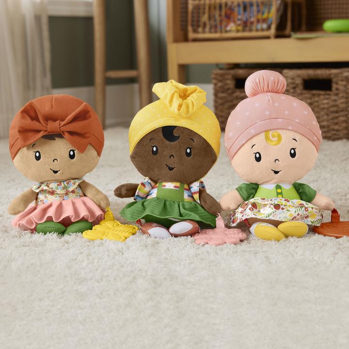 Immagine prodotto Fisher-Price Bambola coccolosa con anello di dentizione arcobaleno