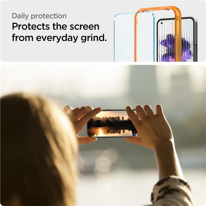Actual product image Spigen Tempered Glass (2 pcs., Nothing Phone (1))