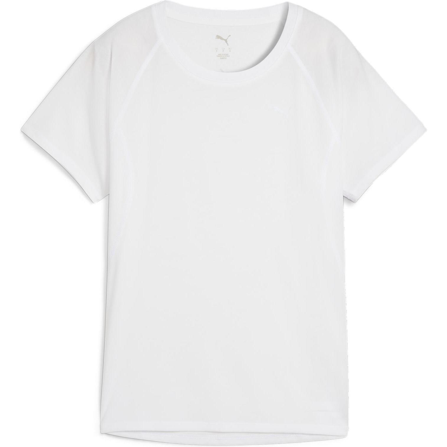 Puma, Herren, Sportshirt, W Run Velocity Tee (Tri-Blend) (XL), Weiss, XL