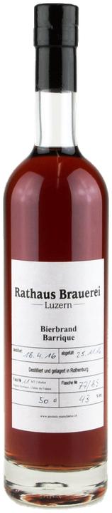 Amstutz Manufaktur BIERBRAND BARRIQUE Rathaus Brauerei Luzern / (1 x 50 cl)