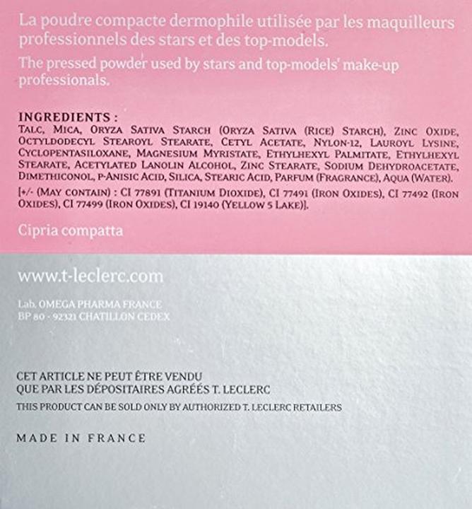 Image du produit T. LeClerc Poudre compacte pressée Super-Blendable Face Makeup 02 Peche (02 Peche)
