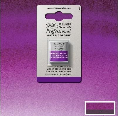 Immagine prodotto Winsor & Newton Watercolour proff. 1/2 pan quinacridone violet