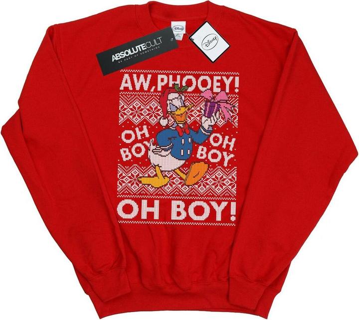 Produktbild Disney Donald Duck Christmas Fair Isle Sweatshirt (3XL)