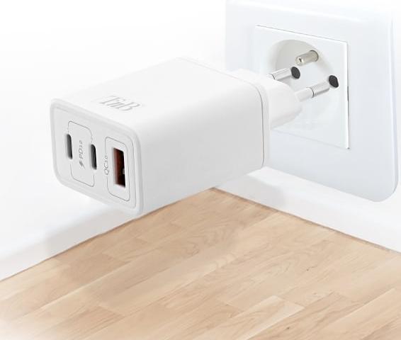 Immagine prodotto T'nB Caricabatterie rapido USB TNB GAN 65 Watt (65 W, 3 porte)