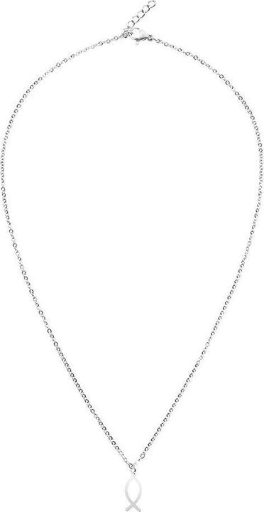 Immagine prodotto Crystals Collana Bless you - placcata in argento - pesce