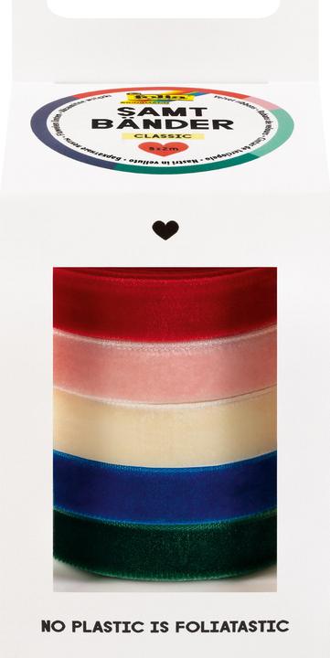 Produktbild Folia Samtbänder Classic (5x)