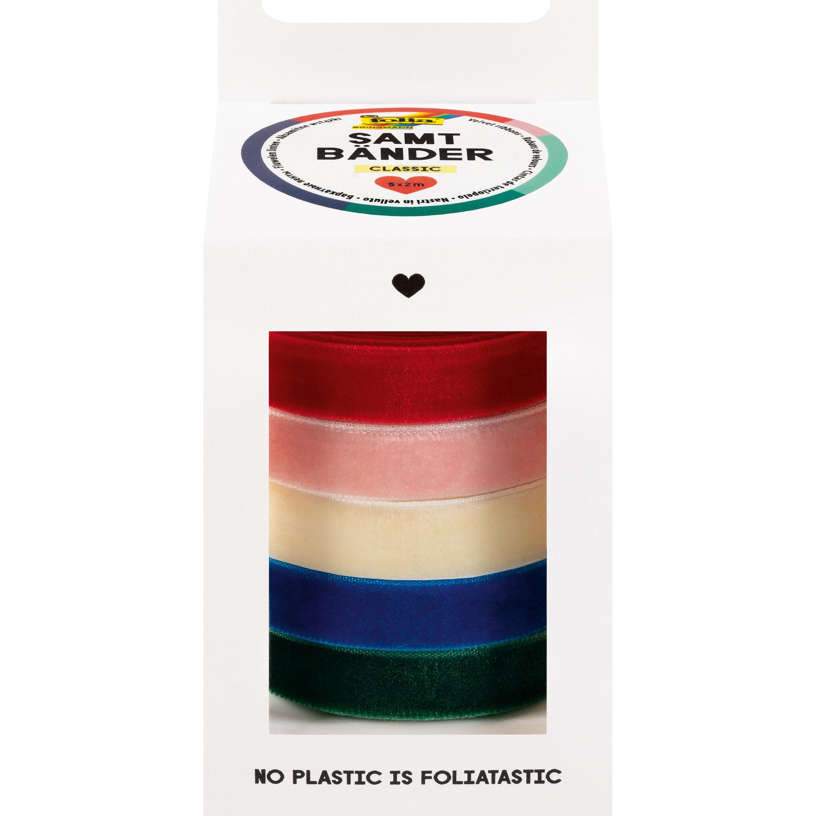 Folia Samtbänder Classic (5x) (12142)