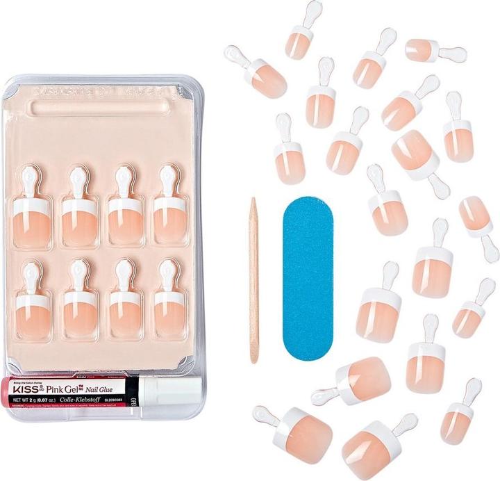 Actual product image KISS Nails - Salon Acrylic Fn Kit - Power Play (Artificial nails, Power Play)