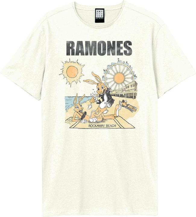 Produktbild Amplified Erwachsene Rockaway Beach Ramones TShirt (3XL)