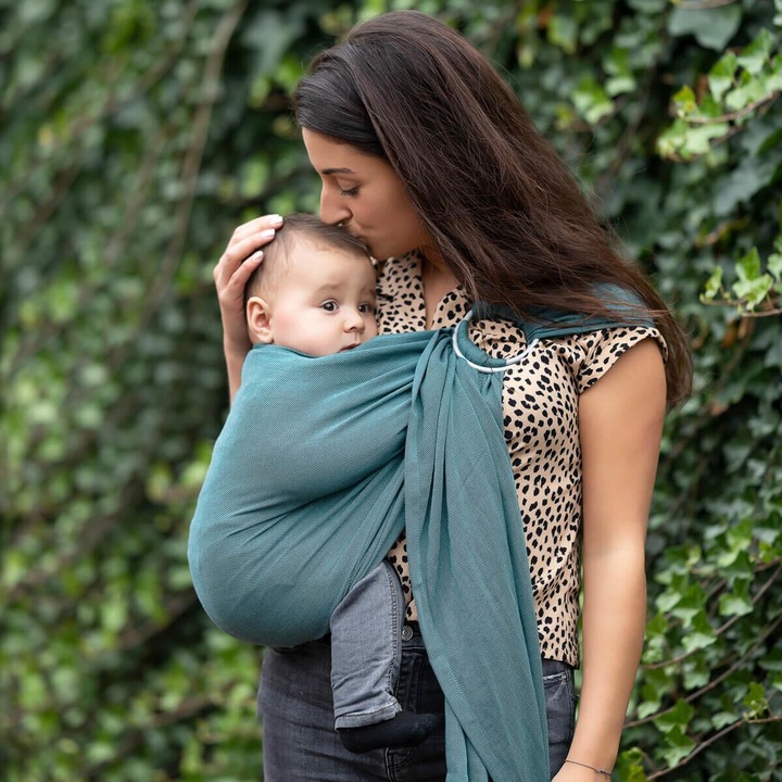 Produktbild Hoppediz Babytragetuch Ring-Sling ultraleicht (2 m)