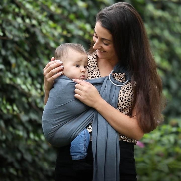 Immagine prodotto Hoppediz Babytragetuch Ring-Sling ultraleicht (2 m)