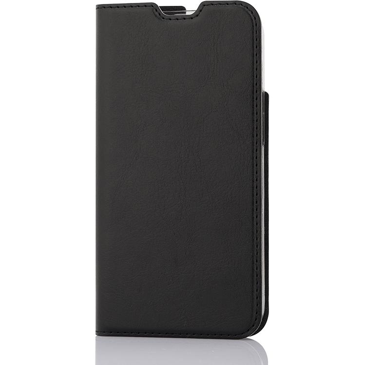 Wave BookCase -suojakotelo, iPhone 13 mini, musta (Apple iPhone 13 mini), Smartphone Hülle, Schwarz