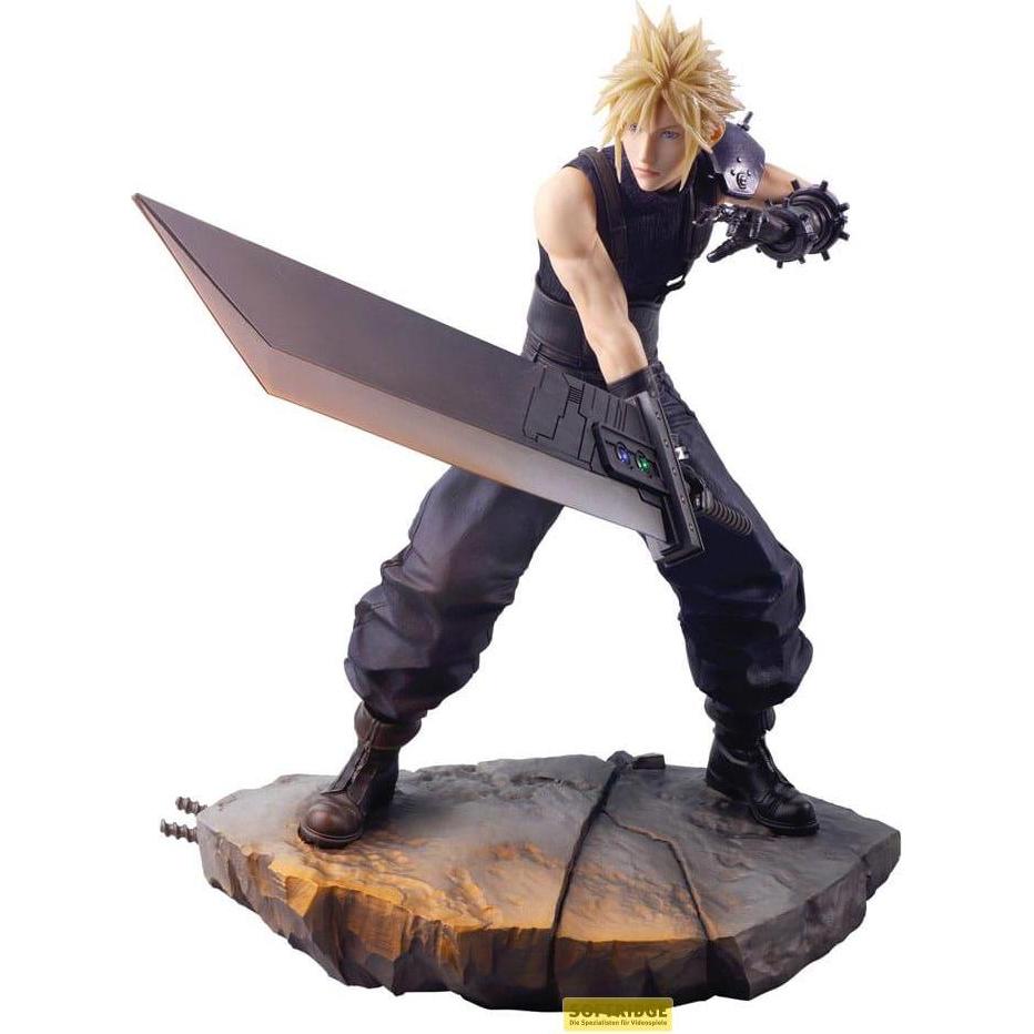 Square Enix Final Fantasy VII Rebirth Static Arts Gallery Statue Cloud Strife 18 cm