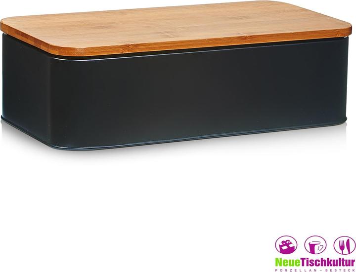 Actual product image neuetischkultur Bread bin metal